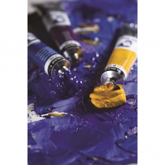 VAN GOGH Oil Colour Wooden Box Set Basic with 10 Colours in 40ml Tube + Accessories
